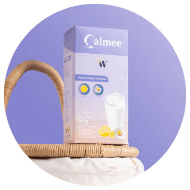 Calmee dengan susu hangat